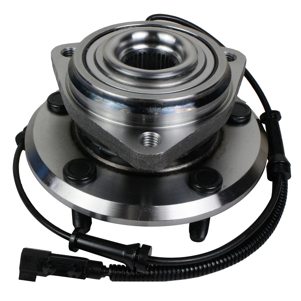 Conjunto de cojinete de cubo de rueda delantera para Jeep Wrangler 2007-2013 5 pernos de orejetas Foto 3 de 4