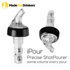 iPour - Exact Volume Every Pour (Set of 4 pourers) Precise Shot Pourers