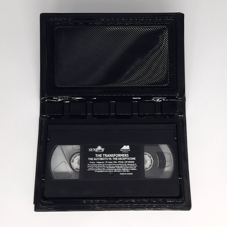 Transformers VHS Autobots vs the Decepticons Rare Vintage Animated Movie 1995 - Image 3 of 4
