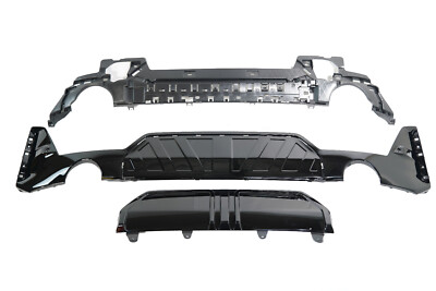 For 2023-2025 BMW LCI G20 3 Series, M-Performance Style Rear Diffuser