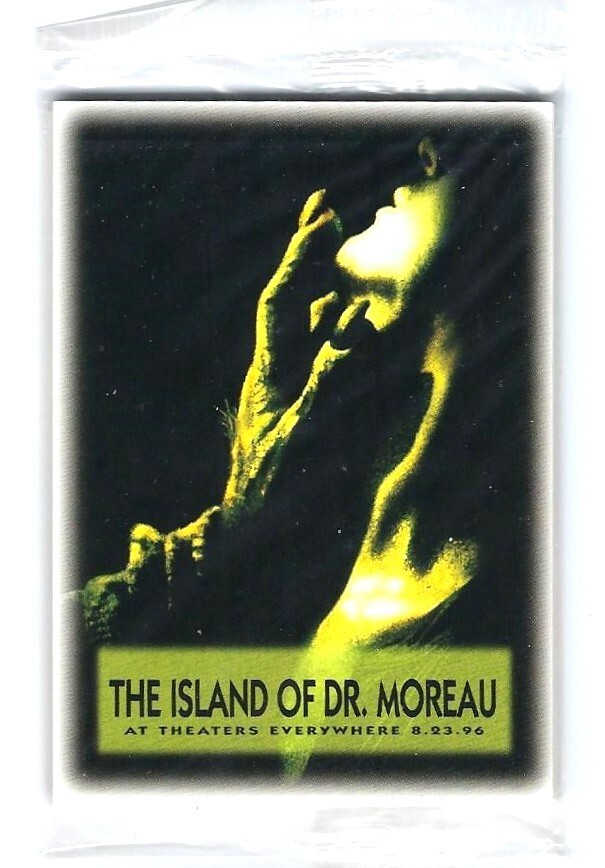 病院の待合室にて CG_S008 PR promo card 1996 Inkworks The Island of Dr. Moreau Unopened Promo Card Set of