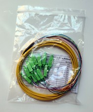 12 fiber SC/APC Singlemode 9/125 Ribbon Pigta...