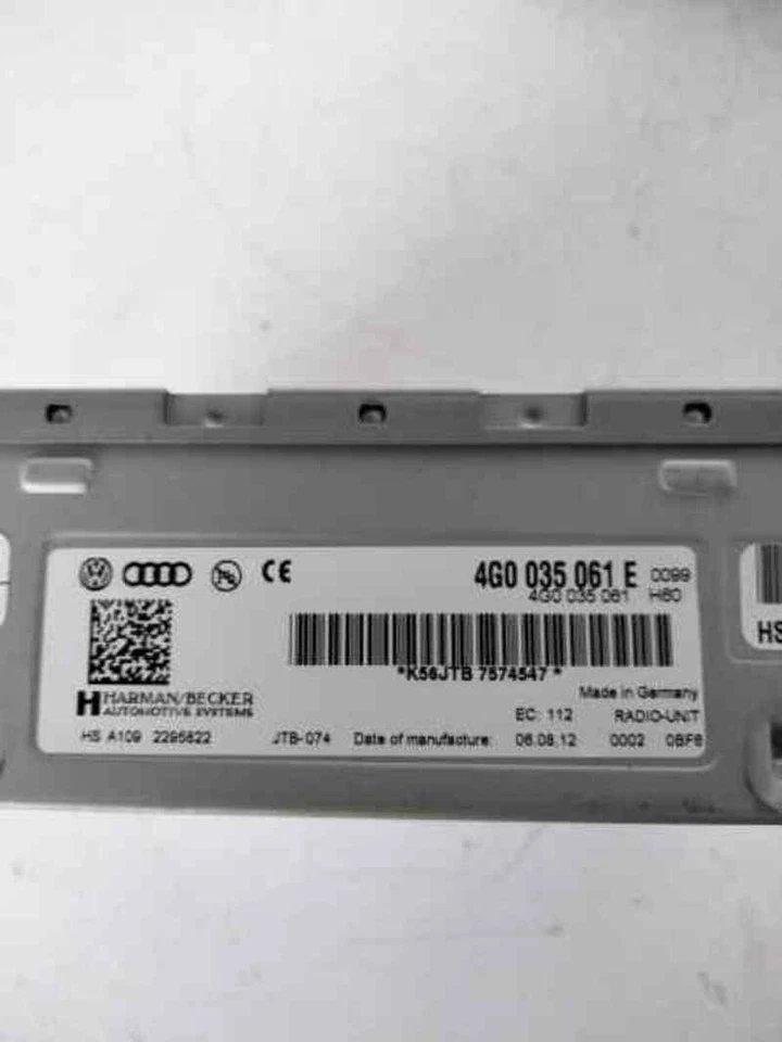 4G0035061E sistema navegación gps para AUDI Q5 (8R) 3.0 TDI ADVANCE 2008 301474 - Imagen 2 de 4
