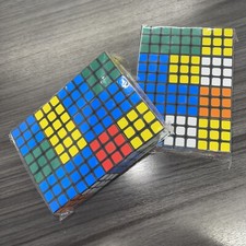 24 PCS- Mini Cube Puzzle 1.25 Inch Cube Twist Solve Puzzle 6 Color Square Cube