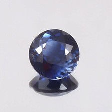 3.50CT AAA Natural Flawless Ceylon Blue Sapphire Round Loose Gemstone Cut 9x9 MM