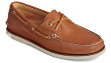 Sperry Gold Cup A/O 2-EYE Glove Leather Tan Boat Shoe Men's US sizes 7-15/NEW