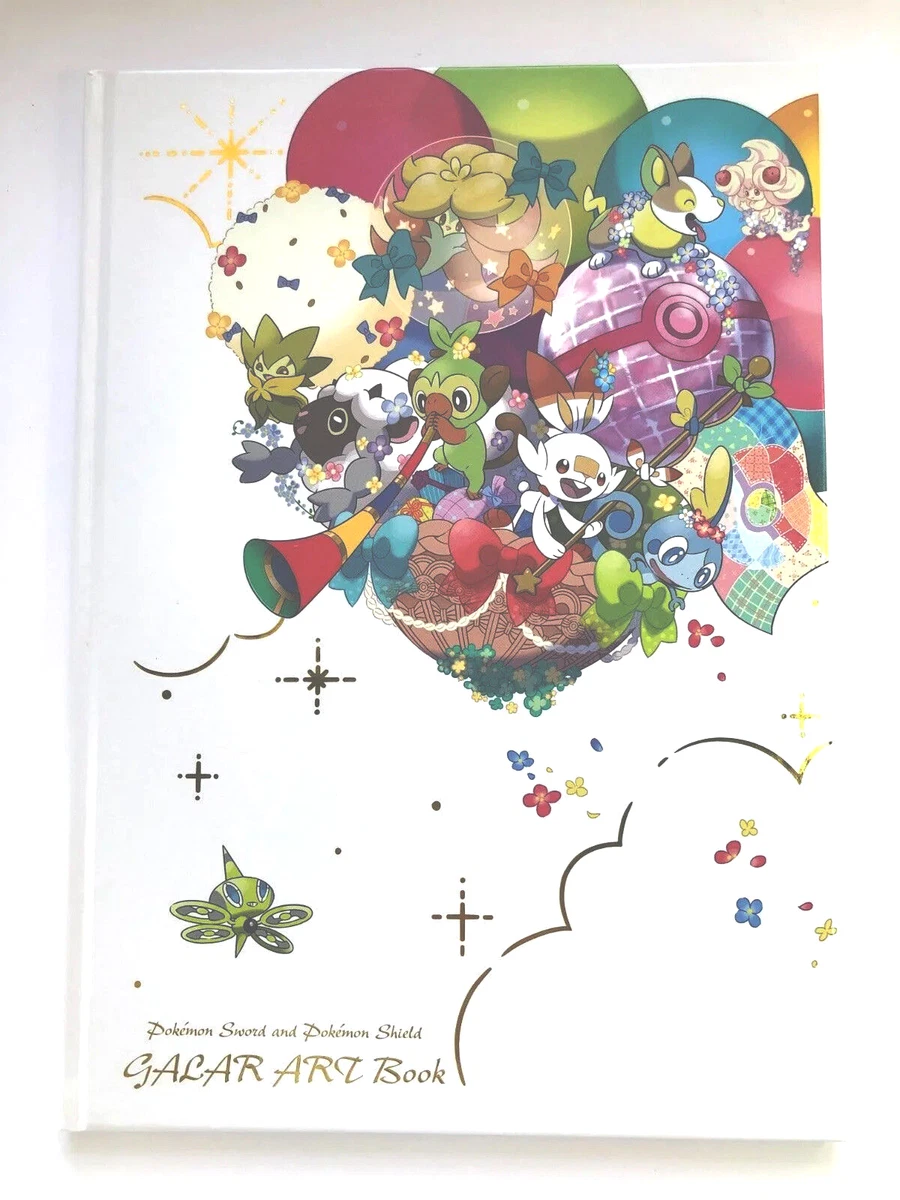 Pokemon Sword and Pokemon Shield GALAR ART Book Illustration