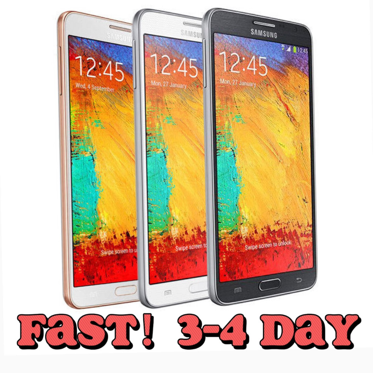 Samsung Galaxy Note N9005 32GB 4G LTE Smartphone Very Good