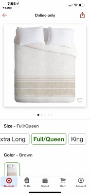 Queen / full Holli Zollinger French Tassel geometric duvet cover  Deny