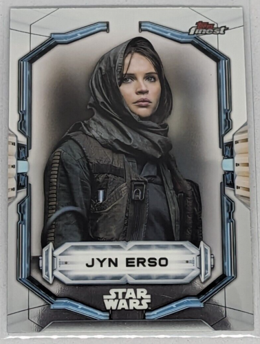 Jyn Erso Topps Finest Star Wars 2022 Base Card #53 - Picture 1 of 1