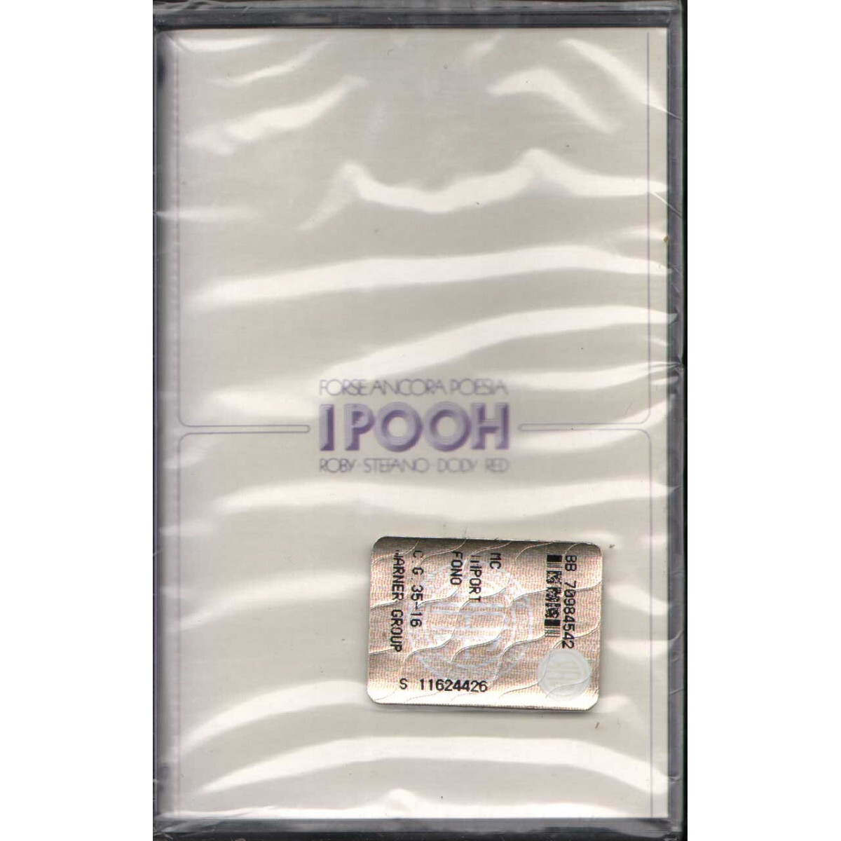 Pooh MC7 Maybe Still Poetry / CGD Sealed 0090317050942