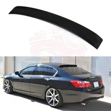 Rear Roof Window Visor Spoiler Wings For Honda Accord Sedan 2013-2017