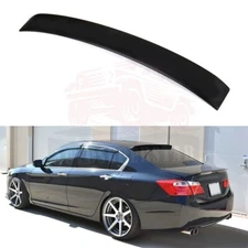 Rear Roof Window Visor Spoiler Wings For Honda Accord Sedan 2013-2017