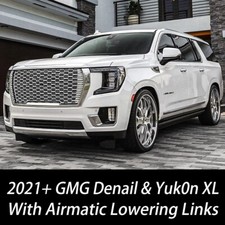 For 2021+ GMC Denali Yukon XL Adjustable with Air Suspension Lowering Links Kit