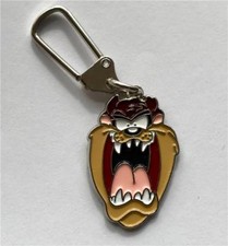 Taz Tazmanian Devil Zipper Pull Purse Charm Tasmanian Looney Tunes Warner Bros.