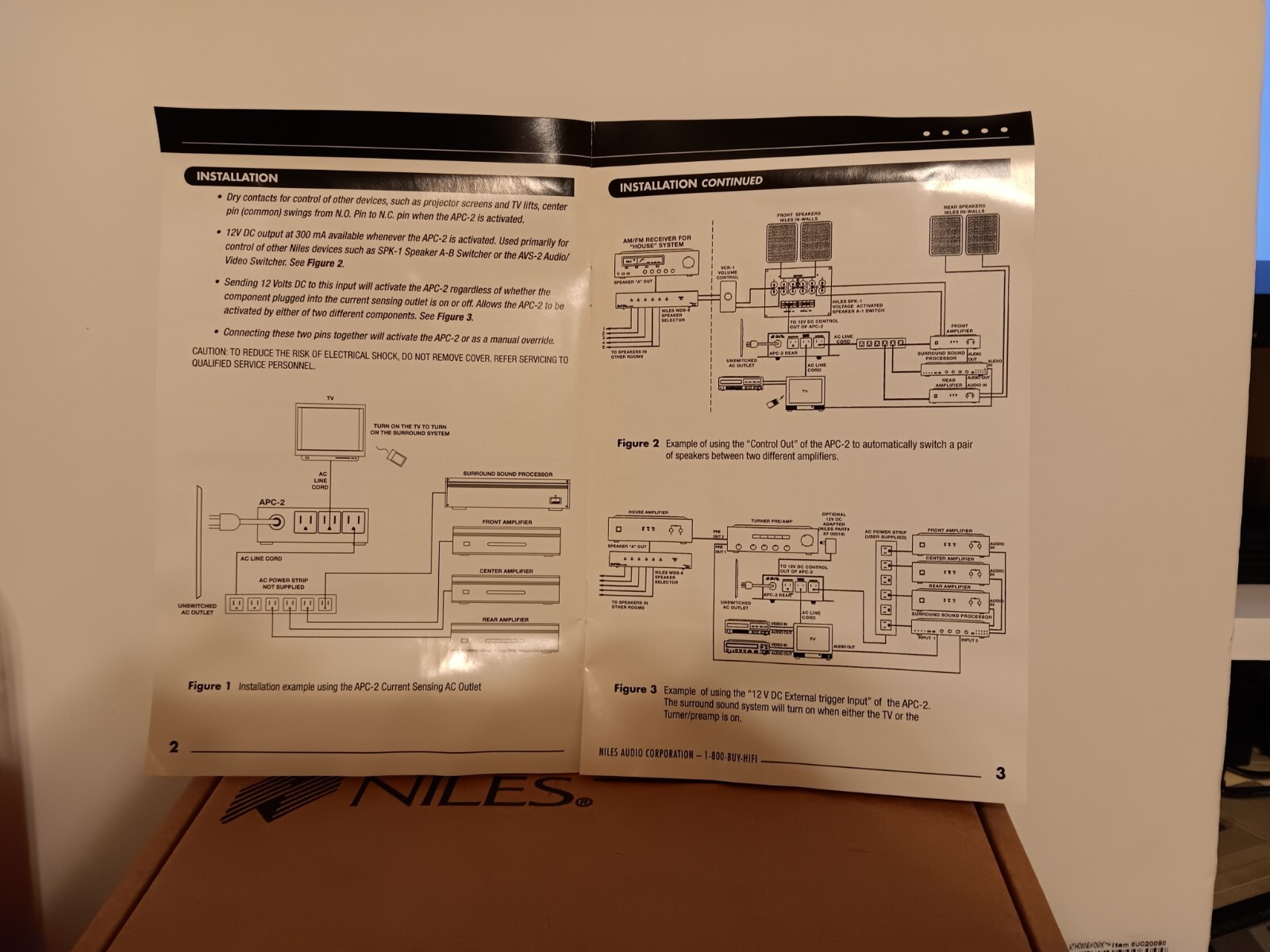 Niles Audio APC-2 Current-Sensing Outlet Switcher (Tested)