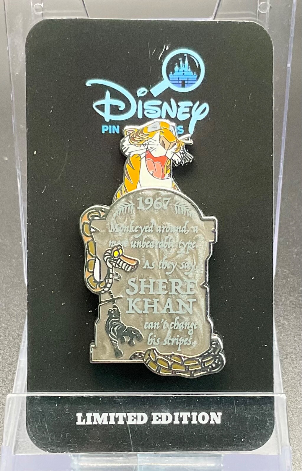 Disney 2021 Fearly Departed Shere Khan Jungle Book LE 5000 Pin