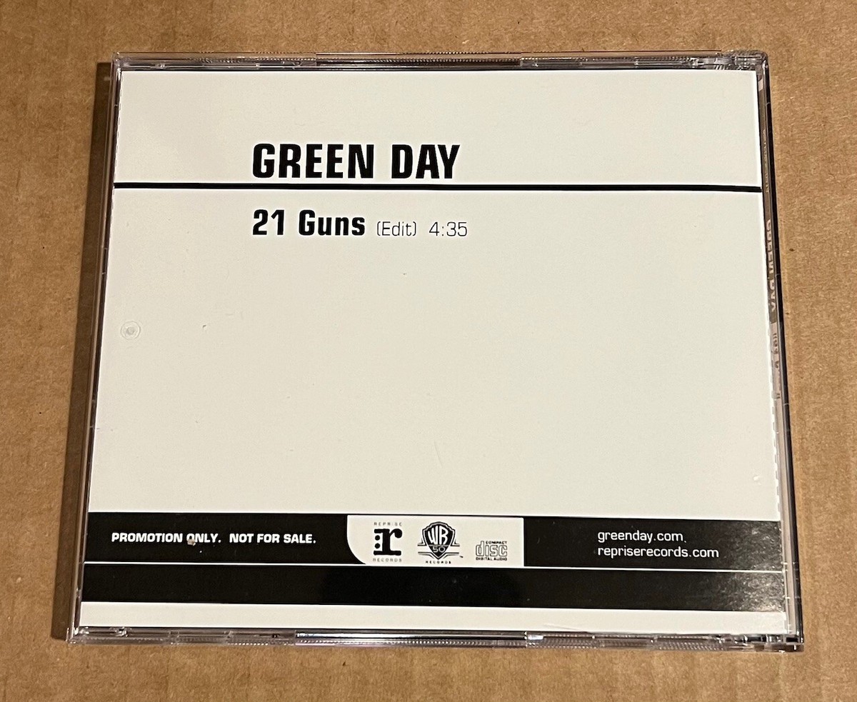 Green Day - 21 Guns RARE promo radio only CD single w/ exclusive