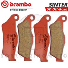 4 PASTIGLIE FRENO ANTERIORI BREMBO SINTER TRIUMPH TIGER XRT ABS 800 2018-2020