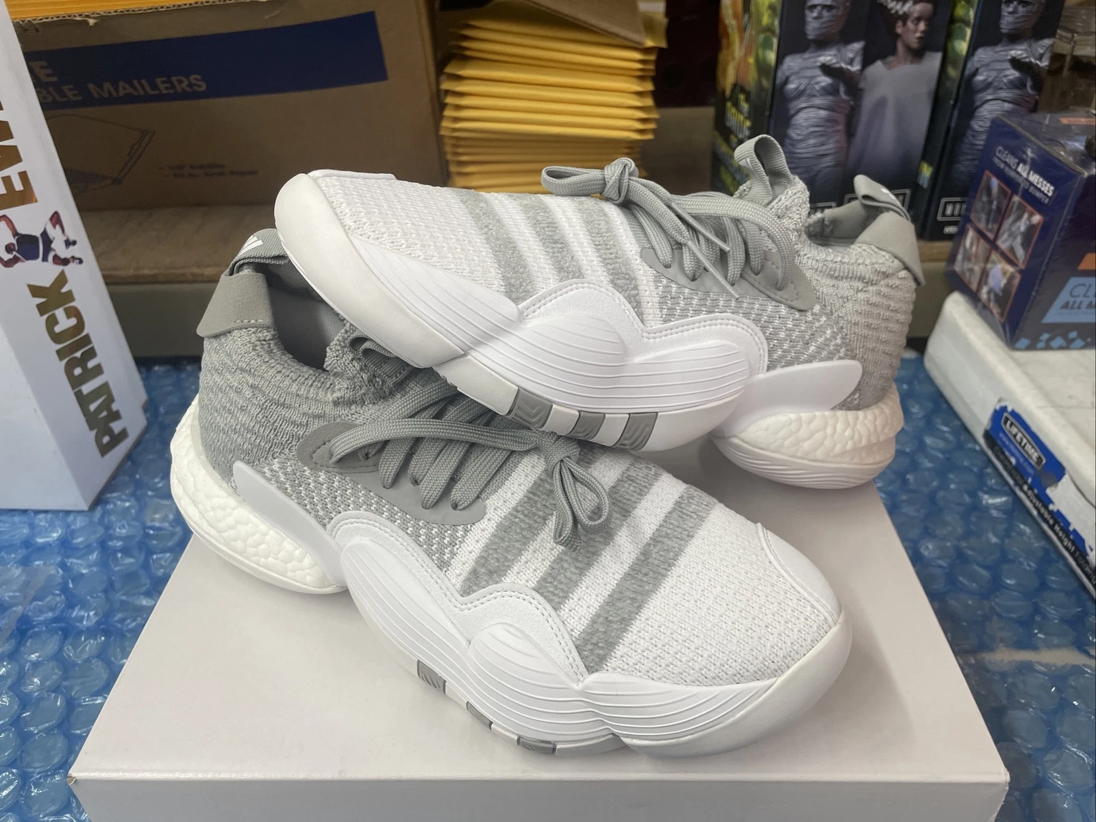 Adidas Trae Young 2 Grigio Luna 2022 H03842 Taglia 8 5