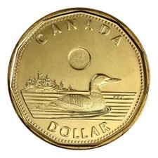 CANADA 2015 LOONIE BRILLIANT UNCIRCULATED 1 DOLLAR COIN