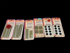 VELCRO (R) Brand Sew-On Vintage Lot 1970’s 1980’s Self Gripping Fasteners