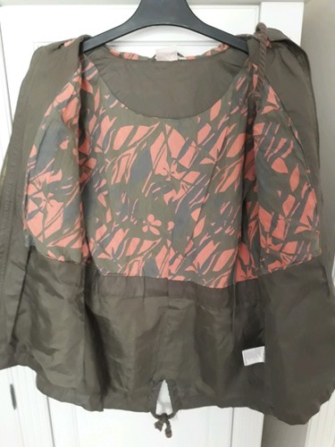 Parka Jacke mit Kapuze Damen khaki mauiwovie Gr. S - Bild 4 von 5