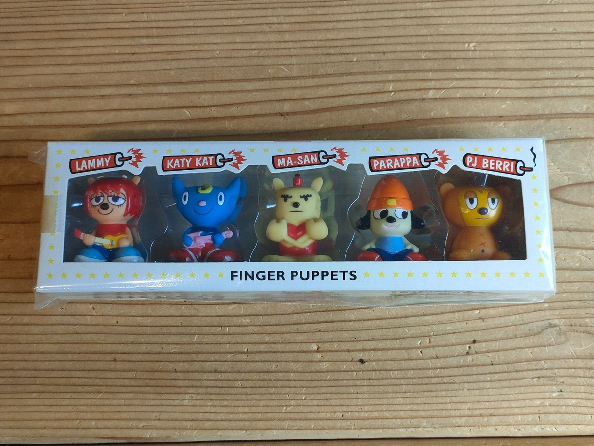 Um Jammer Lammy PaRappa the Rapper Finger Puppet Figure | eBay