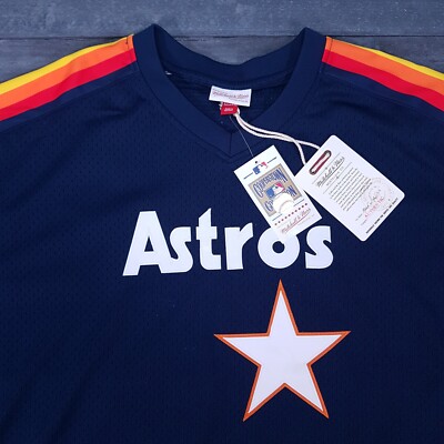 MITCHELL & NESS Houston Astros Nolan Ryan Baseball Jersey Mens