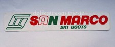 ADESIVO sticker originale vintage SAN MARCO SCI SKI BOOTS scarponi montagna 