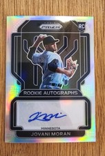 JOVANI MORAN 2022 Panini Prizm Auto RC Rookie Card Minnesota Twins #RA-JI