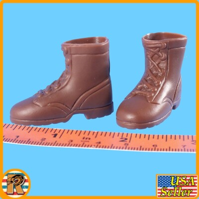 Korea USA Major - Boots (for Feet) - 1/6 Scale - SOW - Action Figures