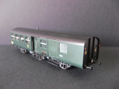 HUET VOITURE 3 ESSIEUX MODERNISEE MIXTE 3/FOURGON /AMF87 (HAXO MAKETTE LOCO DIFF