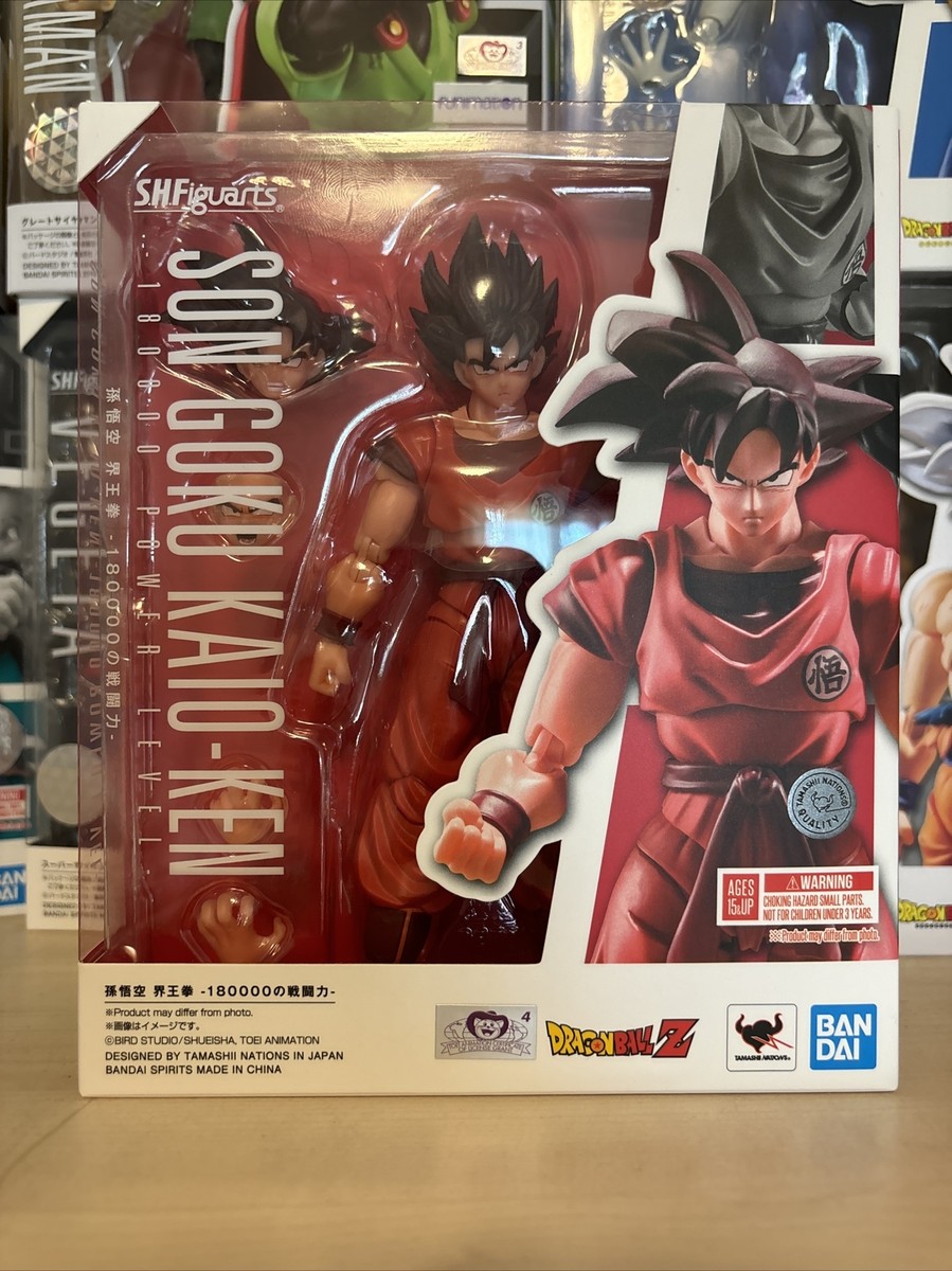 S.H. Figuarts Dragon Ball Z: Son Goku Kaioken Action Figure