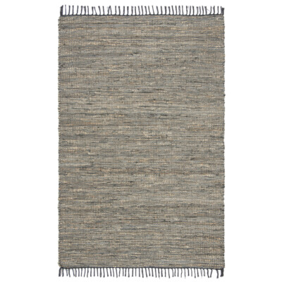 SAFAVIEH Vintage Leather VTL203F Handwoven Grey Rug