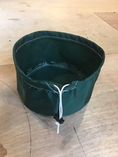 Ditty Bag, Stuff Sack 8" Dia. x 5" Tall, Hunter Green Red, Yellow, etc.