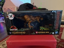 TYRANNOCON REX & AUTOBOT JP93 Transformers jurassic park collaborative 2021 NEW