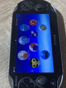 2270 Sony PlayStation PS Vita PCH-1100 Crystal Black Very Good TESTED