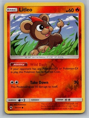 Litleo SM - Lost Thunder 50/214 2018 NM