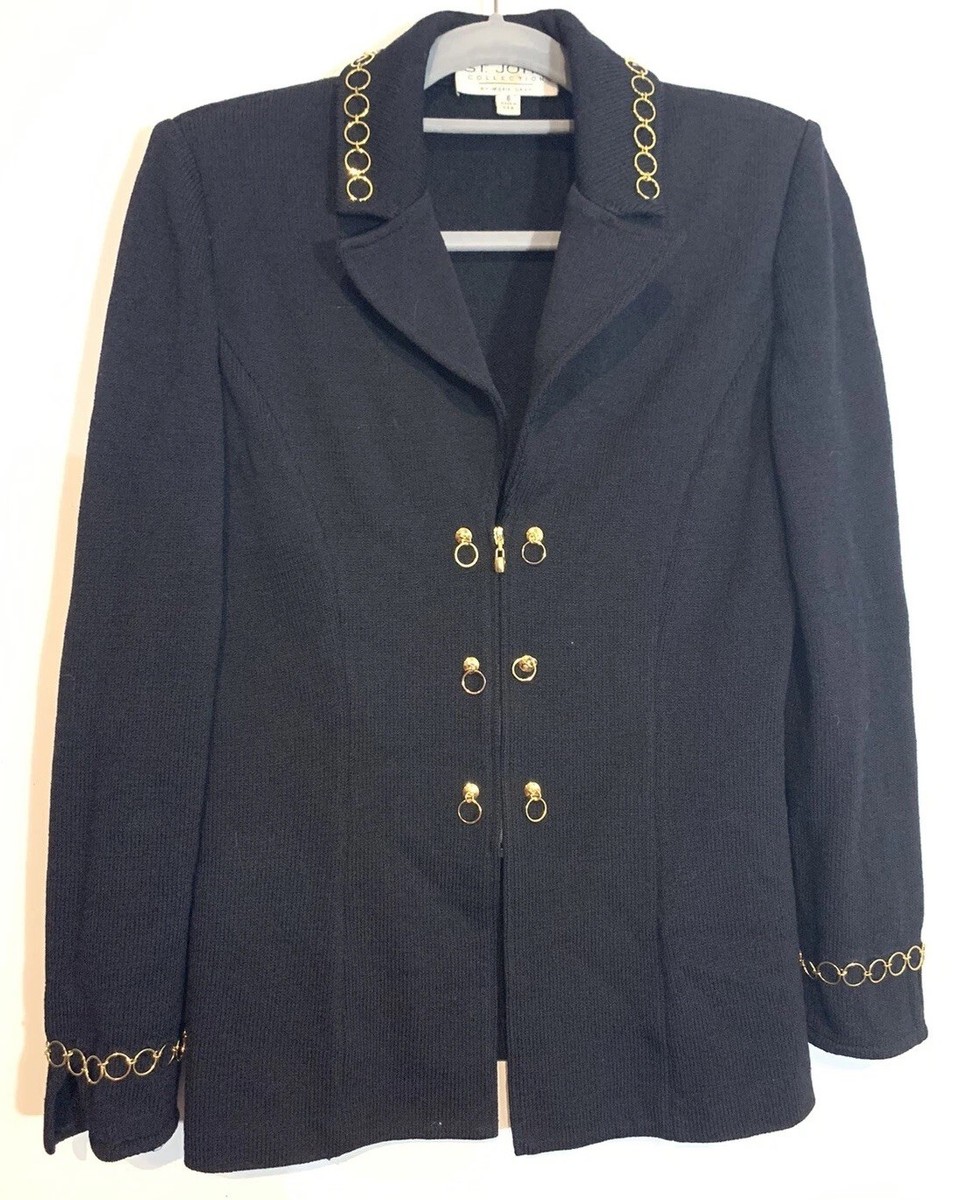 ST.JOHN MARIE GRAY ジャケット 10サイズ ST.JOHN MARIE GRAY ジャケット 10サイズ St John Collection by Marie