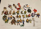 Vintage TMNT Action Figure Lot 30+ Figures + Vehicles Playmates Skeleton Legion