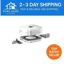 Mac Mini M4 Dock with USB-C Hub  M.2 SSD Enclosure - Ultimate 10-in-1 Solution