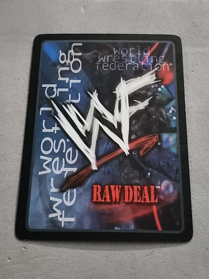 WWE RAW DEAL MANDIBLE CLAW MANKIND Myster Wrestler PREMIERE ULTRA RARE - Image 2 of 2