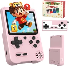 Handheld Games Console, Built-In 500 Video Games, Portable Video Gaming Player w