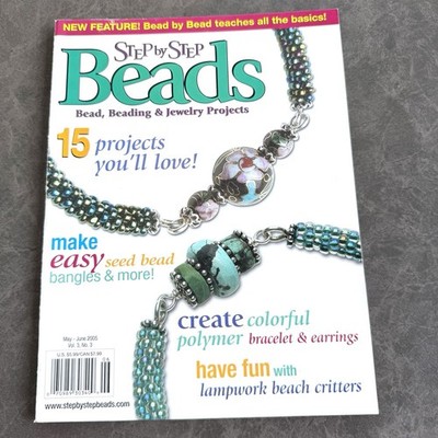Step by Step Beads Magazine - Jewelry Making & Craft Tutorials - May June 2005