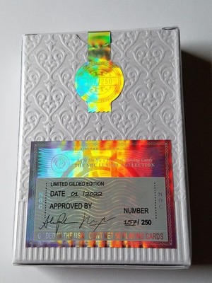 NOC Luxury Rose Quartz GILDED Playing Cards 157/250