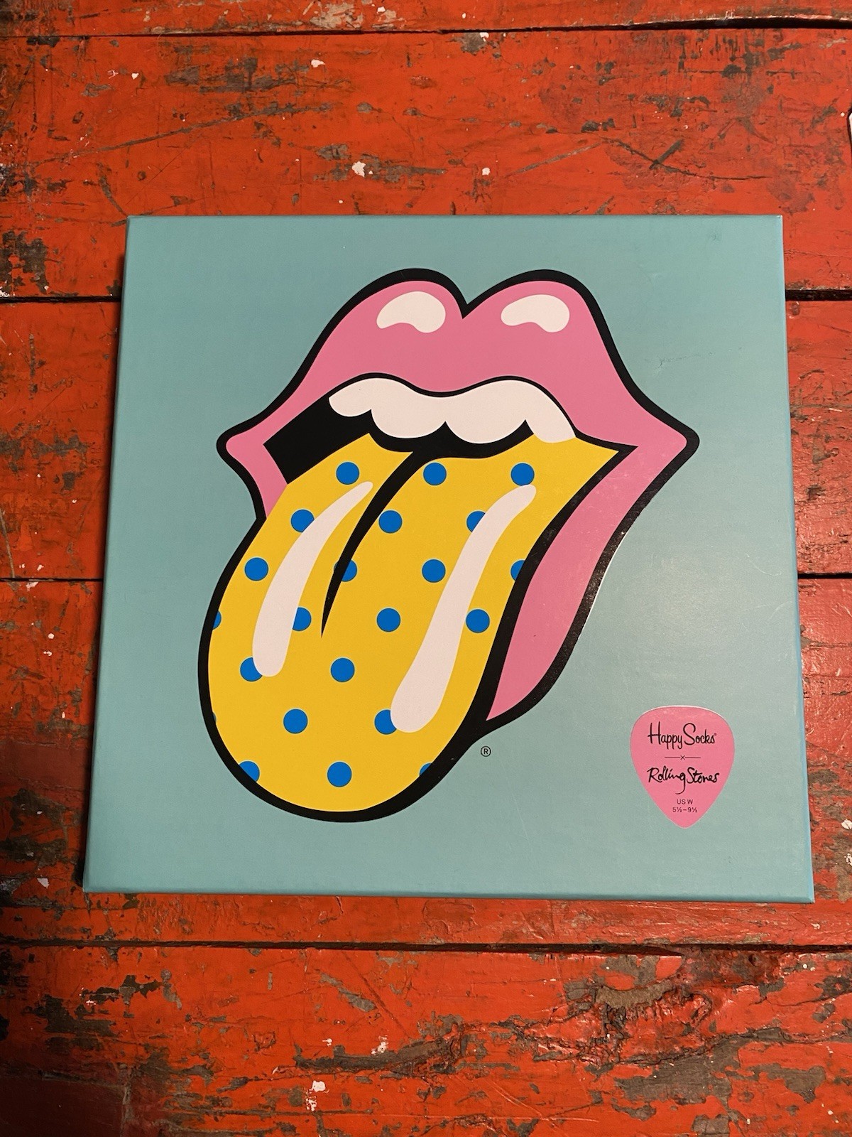 The Rolling Stones Happy Socks Box Set 6 Pairs
