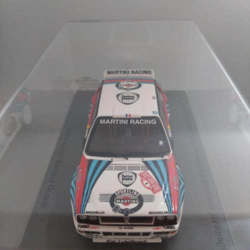 Unopened, beautiful item] 1/43 Spark Lancia MARTNI 1992