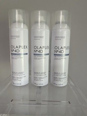 Olaplex No. 4D Clean Volume Detox Dry Shampoo Volumizing Detoxifying 6.3oz 3PK