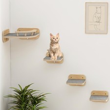 Megidok Cat Wall Furniture Corner Climbing Shelf Perches, Cat Bed Wall Mounte